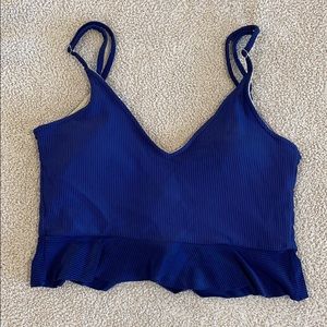 Kortni jeane ribbed swim top